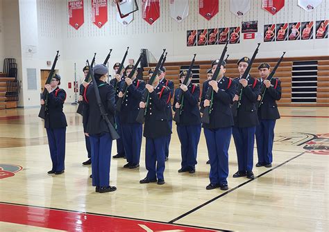 The Pemberton High School Hornet Battalion Drill Team takes 1ST Place at the Delsea Winter ...