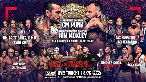 8/24 AEW Dynamite Preview - Undisputed World Championship Match - Wrestling Attitude