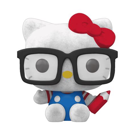 Buy Pop! Hello Kitty with Glasses (Flocked) at Funko.