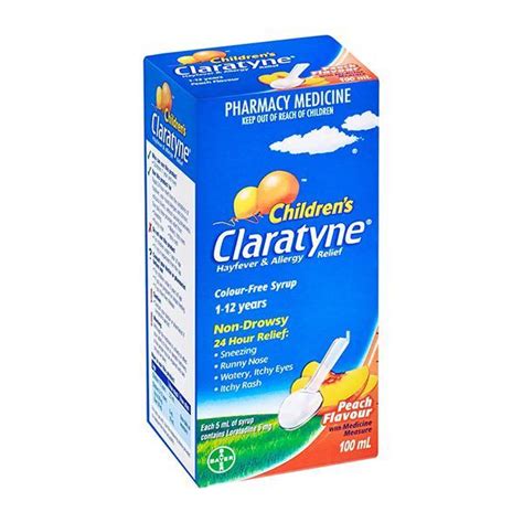 Claratyne Syrup 100ml – Kiwi Pharmacy