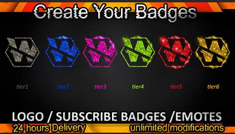 W Twitch Sub Badges, W Twitch Emotes / W Badges for Streamers / Subscriber Badges - Etsy