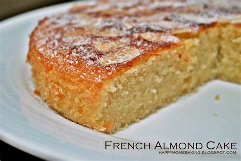 Happy Home Baking: French Almond Cake
