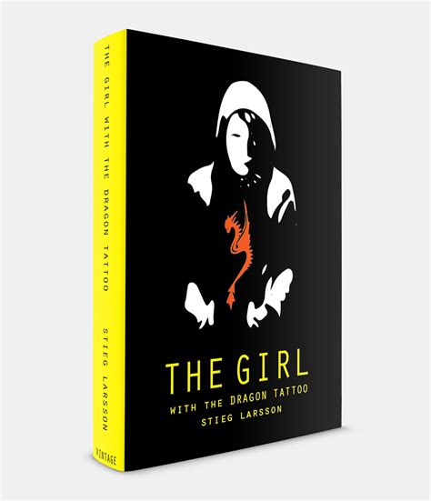 Book Cover Revamp of "The Girl with the Dragon Tattoo" on Behance