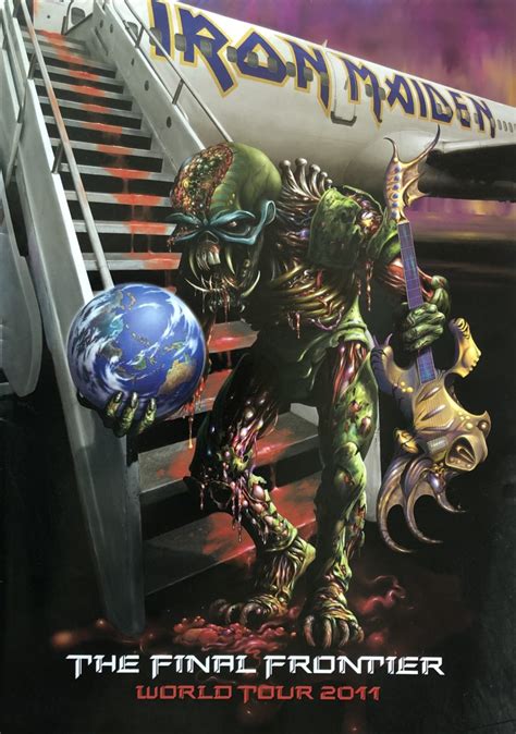 Iron Maiden "The Final Frontier" Tour Program | Buy Heavy Metal + Hard Rock Online