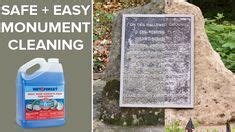 Easy Monument Cleaning With Wet And Forget How To Clean Granite, How Do ...