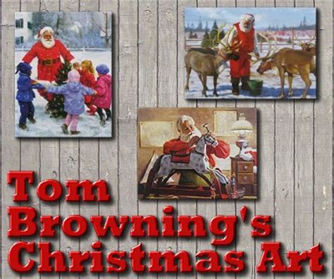 Tom Browning's Christmas Art