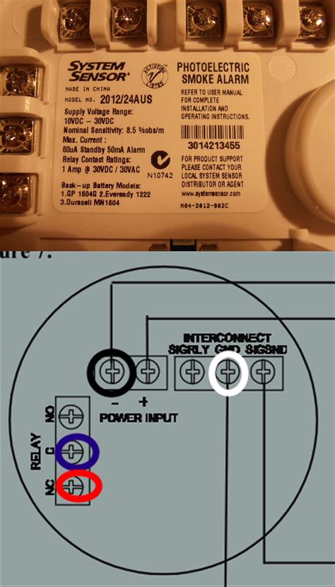 electrical - Need help with correct wiring when replacing a hardwired smoke detector - Home ...