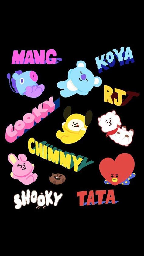 BT21 Mang Wallpapers - Wallpaper Cave