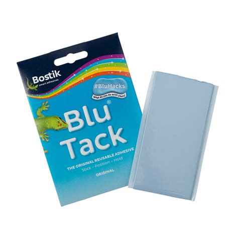 BLU TACK Original Bostik Sticky Handy Size Blue Tac reusable adhesive blutack | eBay