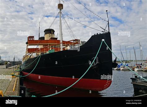 Originally built in 1914 the steam powered Icebreaker Suur Tõll, now a ...