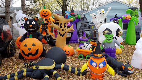 INSANE Halloween Inflatable Decorations! | StewarTV - YouTube