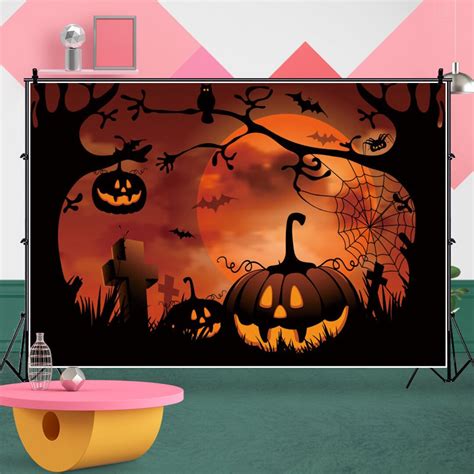 Halloween Backdrop for Photography Horror Night Background Scary ...