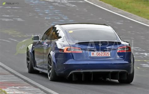 Tesla Model S Plaid hits Nürburgring in refreshed widebody with massive rear diffuser