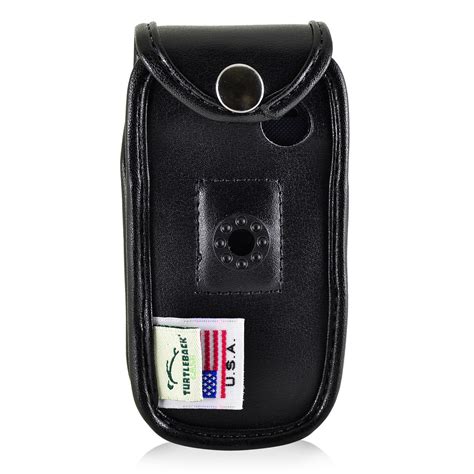 Kyocera Cadence Flip Phone Case Black Plastic Removable Clip - Turtleback