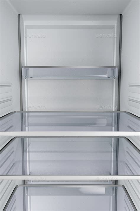 Inside of an empty fridge Stock Photo by magraphics | PhotoDune