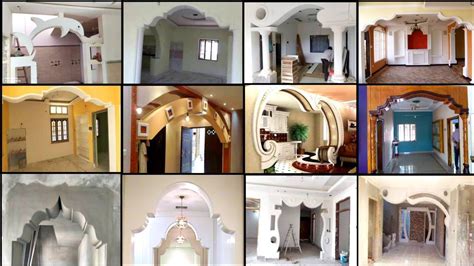 latest Cement Arch Designs|| Arch Designs For Hall || Village Construction | Arch designs for ...