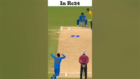 Ravi Bishnoi Bowling Action Real Time vs Rc24 | #Rc24 #Shorts - YouTube