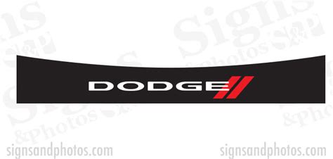 Dodge Window Decals