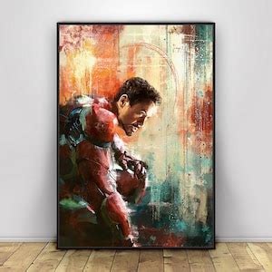 Avengers Endgame Iron Man Poster Movie Poster Wall Painting - Etsy