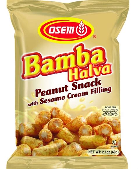 Bamba Peanut Snack with Halva Filling - 18CT Case • Snacks & Chips • Oh! Nuts®