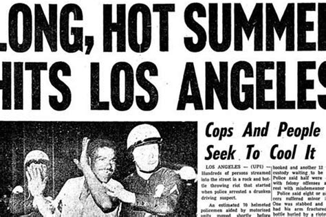 The Story of the Watts Riots in 50 Headlines From August 1965 - Curbed LA