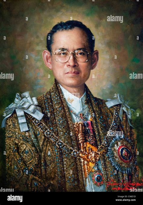 Bhumibol Adulyadej King of Thailand He is known as Rama IX Stock Photo - Alamy