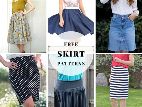 10+ Free Skirt Patterns To Sew And Flatter Your Figure Beautifully ⋆ Hello Sewing