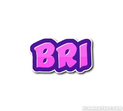 Bri Logo | Free Name Design Tool from Flaming Text