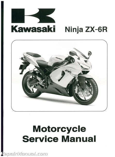 Kawasaki ZX6R Motorcycle Service Manual 2005-2006