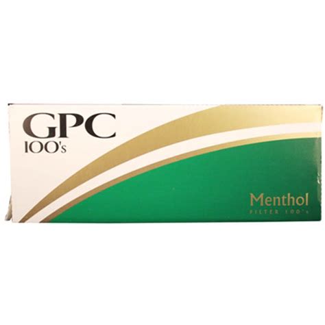 GPC MENTHOL 100S BOX 10/20PK - R.J. Reynolds - Cigarettes - Texas Wholesale