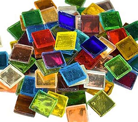 Colored Glass Mirror Tile in 15mm | How To Mosaic Blog