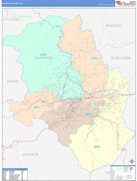 Map Of Haywood County Nc - Middle East Political Map