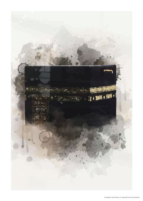 Kaaba house of Allah poster l Islamic posters l Deenposters.com