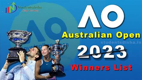 Australian Open 2023 Winner List PDF (111th Edition) » Students Disha ...