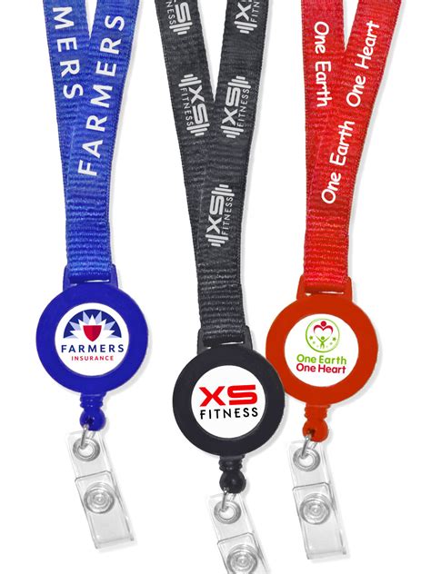 Printed Lanyard and Badge Reel Combo Set | Kenny Products