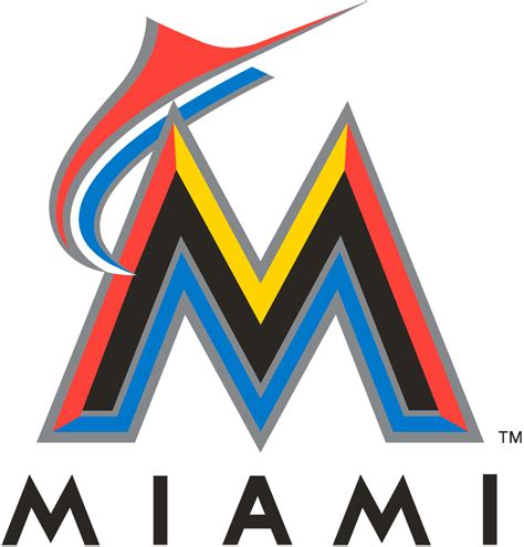 Miami Marlins Primary Logo - National League (NL) - Chris Creamer's ...