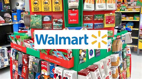 WALMART SHOPPING!!!🎄CHRISTMAS GIFT CARDS *THE "BEST" LAST MINUTE GIFT!!! - YouTube