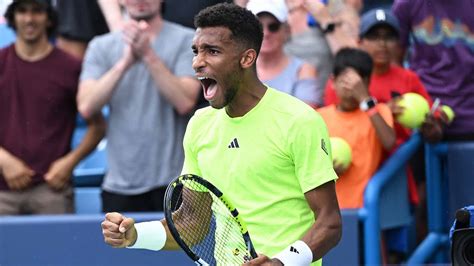 Felix Auger-Aliassime Beats Matteo Berrettini In Cincinnati | ATP Tour ...