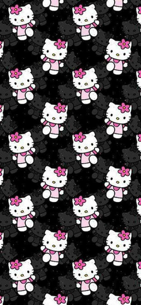 Black Hello Kitty Desktop