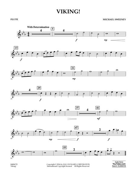 Viking! - Flute by Michael Sweeney - Flute - Digital Sheet Music ...