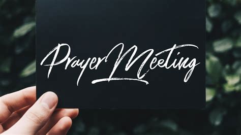 Prayer Meeting | Ministries | Bethel Pentecostal Church