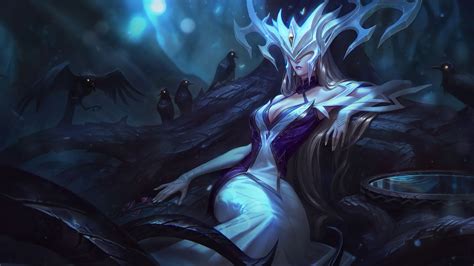 Coven Lissandra Splash Art League of Legends LoL lol Wallpaper 4K