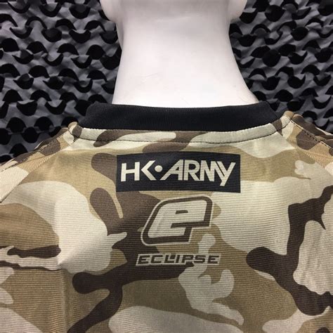 New HK Army 2017 Dynasty Hardline Paintball Jersey - Camo - Medium | eBay