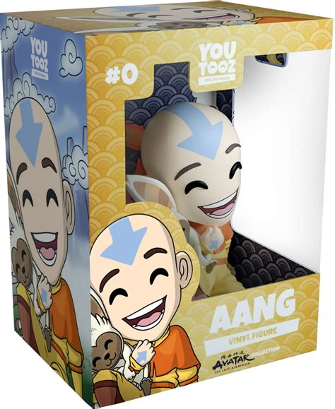 Buy Avatar Aang Vinyl Figure 4", Aang & Momo Figure, Vinyl - Youtooz ...