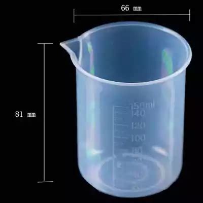 Plastic Lab beaker 25ml 50ml 100ml 150ml 250ml 500ml 1000ml