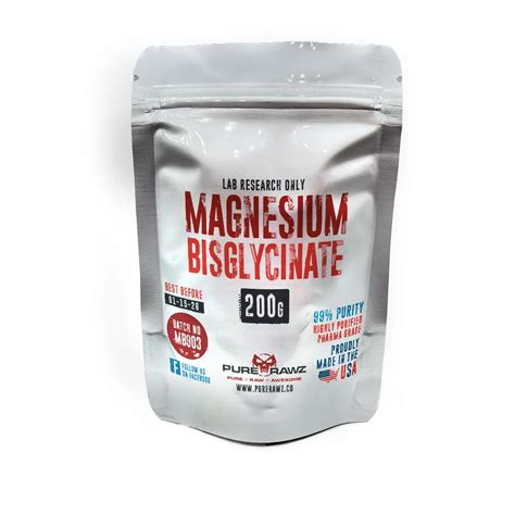 Magnesium Bisglycinate For Sale | 99.9% Pure | Fast Shipping