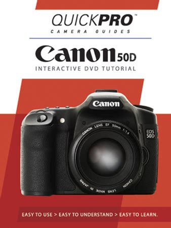 Canon 50D Instructional Camera Guide By QuickPro | QuickPro Camera Guides