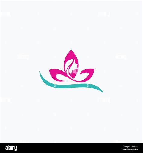 Spa Logo Design Template Stock Vector Image & Art - Alamy