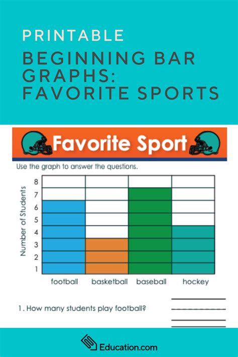 Beginning Bar Graphs: Favorite Sports | Worksheet | Education.com ...