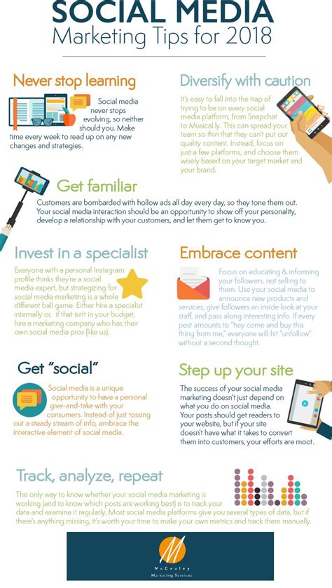 Social Media Marketing Tips for 2018